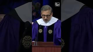 Actor Steve Carell pauses commencement speech for dance break 