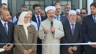 Diyanet İşleri Başkanı Kelime i Şehadet'i eksik mi okudu?