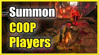 How to Play COOP in Elden Ring & Summon Friends (Easy Method)