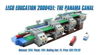 LEGO Education 2000451: The Panama Canal In-depth Review & Speed Build