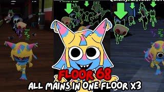 Yatta Run (Floors~ 68) | All Mains In One Floor 3 Times + One Blackout! | Dandy’s World