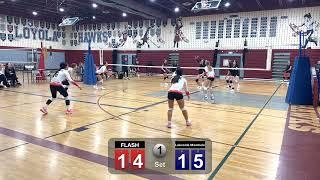 LS Flash (25) v. Lakeside Mambele (22) - set 1