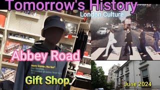 Abbey Road Beatles Gift Store - London, UK - near Abbey Rd Studios Tomorrow's History TV Pop Culture