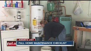 Angie's List: Fall home maintenance checklist