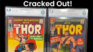 Cracking GRADED COMIC BOOKS Out Of Garbage Slabs!