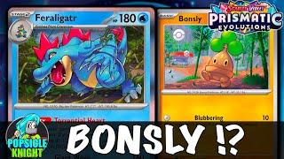 FERALIGATR - Part 2 : Just An Excuse to Use BONSLY ! PTCGL Gameplay (PRISMATIC EVOLUTIONS)