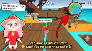 [Play Together] HÀNH TRÌNH 24H MẶC ÁO DÀI TRUYỀN THỐNG VIỆT NAM CHƠI TIỆC TRÒ CHƠI KHẮP THẾ GIỚI