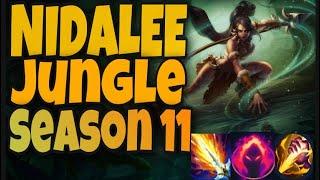 NIDALEE JUNGLE GAMEPLAY | SEASON 11 | BUILD & GUIDE | League of Legends | Patch 11.26