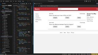 Quora web site in html css | Quora se paise kaise kamaye | quora earn money | HTML CSS