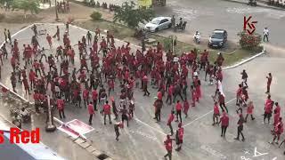 Takoradi Technical University Students Goes Red