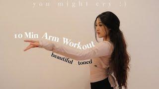 10MIN INTENSE Arm Workout | you will either love me or hate me (wrist friendly)