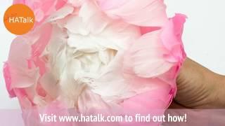 Make a Feather Peony - HATalk DIY Millinery Project #2