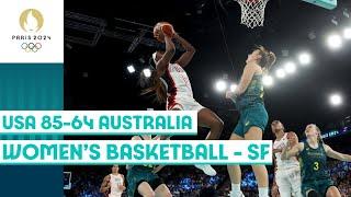 USA beats Australia, earns a spot in women's basketball final  | Paris 2024 highlights