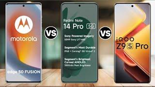 Iqoo Z9s Pro Vs Redmi Note 14 Pro Vs Moto Edge 50 Fusion