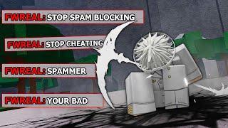 Toxic Player Kept Making Excuses in Roblox The Strongest Battlegrounds