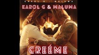 Karol G & Maluma  - Créeme (Cover Audio/ Acordes)