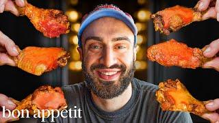 Trying 16 Buffalo Wing Spots in 24 Hours to Find the Best One | Taste Of The Town | Bon Appétit