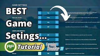 BEST Beginner Settings For New Players For Farming Simulator 22 On PS5