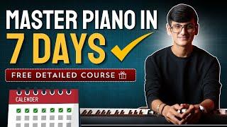 The Beginners Piano Keyboard Course | Tutorial for Beginners in Hindi | Free Online Piano Lessons