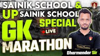 UP Sainik School GK Marathon | Sainik School 2025 GK Questions | GK For Sainik School Entrance Exam