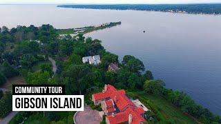 Gibson Island Maryland Aerial Community Tour