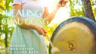 Powerful Healing. Chau Gong, Singing Bowl, Flutes. Kenshō 639hz Heart Chakra Meditation & Sound Bath