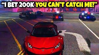 Tony Bets $200K COPS CAN'T CATCH HIM & Makes 200IQ Move! | GTA 5 RP NoPixel