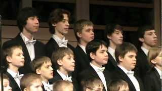 Московская хоровая капелла мальчиков 2012.4 The Moscow Boys Choir