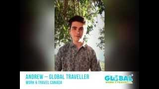 Work & Travel in Canada with Andrew - Global Work & Travel Review