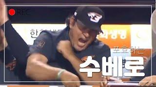 포효하는 수베로 감독!!