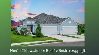 New Model Home Tour | Parrish / Bradenton Fl | 2100 sqft Tidewater by Neal Communities | Canoe Creek