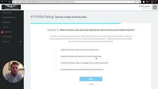 PRISM Rating and Risk Tolerance Questionnaire