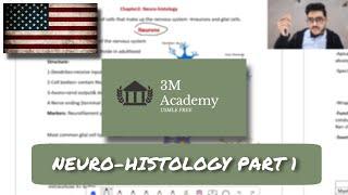 3M ACADEMY | USMLE STEP 1 | Neuro-histology lecture part 1 "cells & sensory receptors"