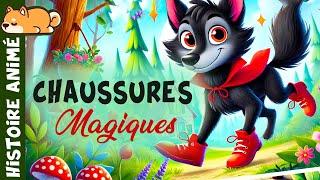 LE LOUP ET LES CHAUSSURES MAGIQUES histoire pour s'endormir | conte pour enfant, confiance, courage