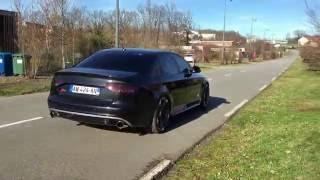 AUDI A4 B8 3.0 TDI S-LINE STAGE 3, exhaust sound, diesel sound.