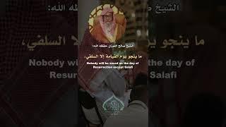 Salafism is the true Islam, according to Sheikh Al-Albani, may Allah have mercy on him.