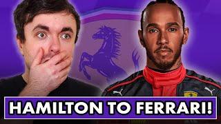 Our SHOCKED reaction to Lewis Hamilton joining Ferrari