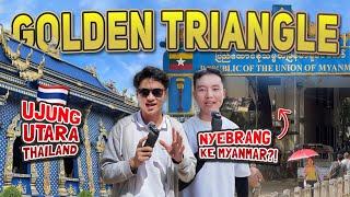 BAHAYA⁉️ Menuju Titik Temu 3 Negara ASEAN (Laos, Myanmar, Thailand)⁉️ Titik Paling UTARA Thailand