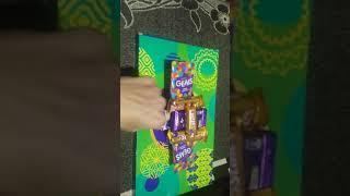 punching celebrations's chocolate satisfying | youtube shorts | dly jiya |