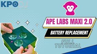 How to change the battery of an Ape Labs Maxi 2.0