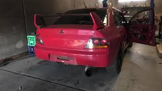600 HP Evo 8 Tomei Exhaust