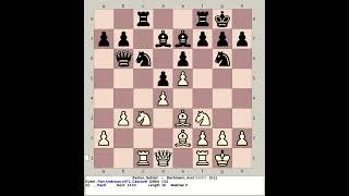 Becker, Gabriel vs Bachmann, Axel | Pan American Chess 1996, Cascavel Brazil
