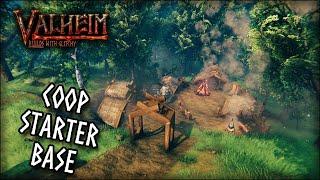 I Built a Multiplayer Starter Base for You and Your Friends in Valheim | Valheim Build