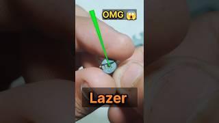 old DVD player laser light making #trending #diy #hairironing #viral #experiment #youtubeshorts