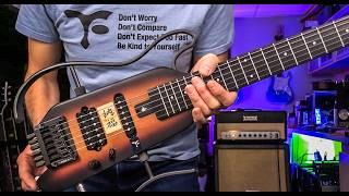 Donner HUSH-X electric guitar Demo by Tomo Fujita