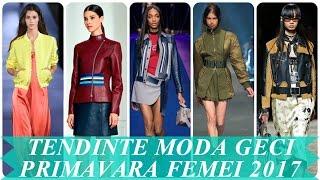 Tendinte moda geci primavara femei 2017