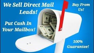 We Sell Direct Mail Leads For Your Business