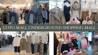 Goto Mall Underground Shopping Mall || Shopping In Korea || Korean Winter Fashion