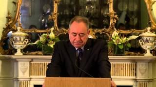 Alex Salmond to resign as First Minister