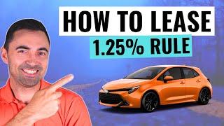 How To Lease A Car And Get The Best Deal